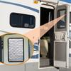 RV Door Window Cover Light-Blocking Curtains For Trailer Portable Light-Blocking RV Accessories For Travelers Enthusiasts Club
