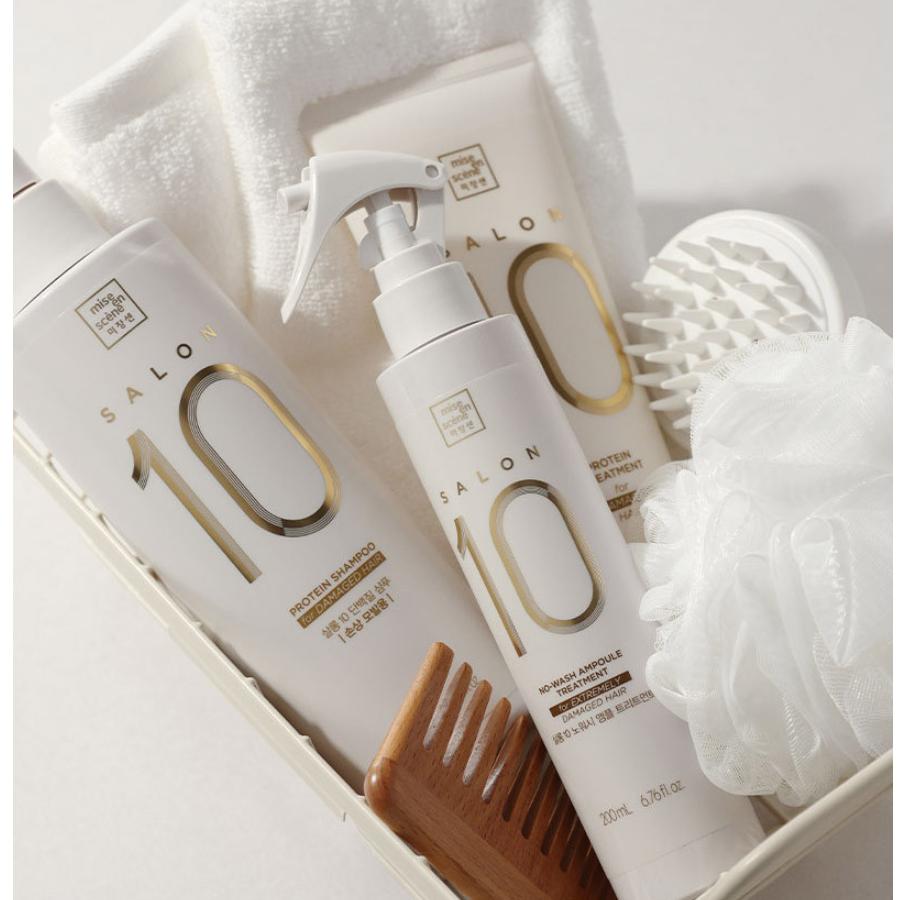 Mise-en-scène Шампунь Salon 10 Protein для поврежденных волос 500мл/990мл