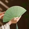 Portable Retro Hand Fan Elegant Classical Folding Fan Chinese Style Folding Bamboo Fan  Home Decor