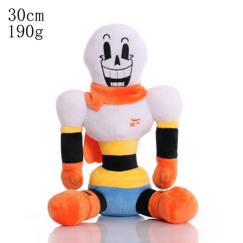 Плюшевые игрушки Undertale Мультяшные плюшевые куклы Санс Фриск Чара Набитые мягкие зомби-игрушки Для детей Рождественский подарок на день рождения