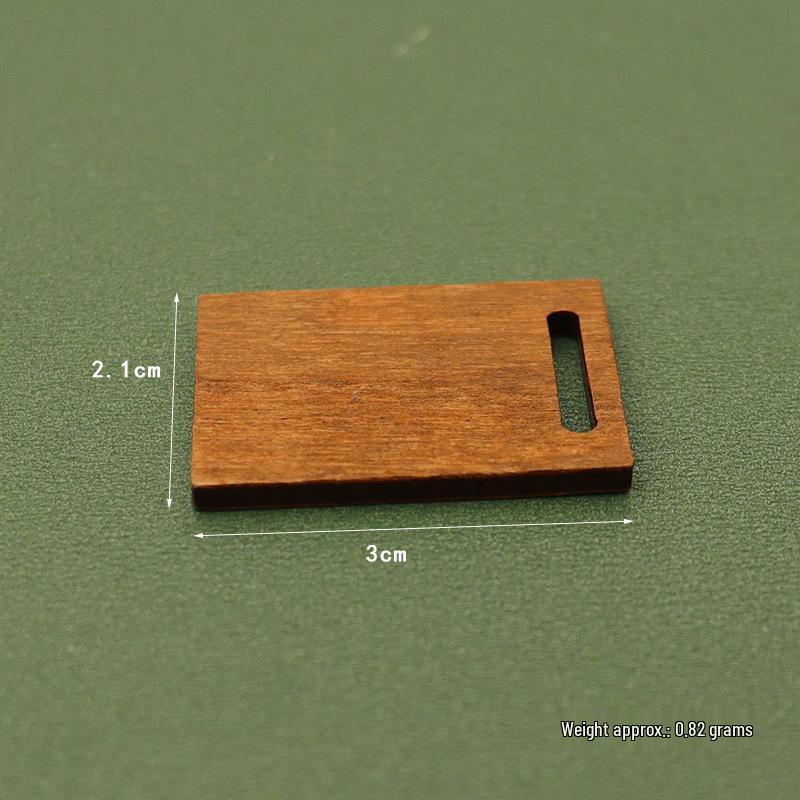 Кукольный домик Миниатюрная 3D Кухонная сцена с едой, посудой и плитой