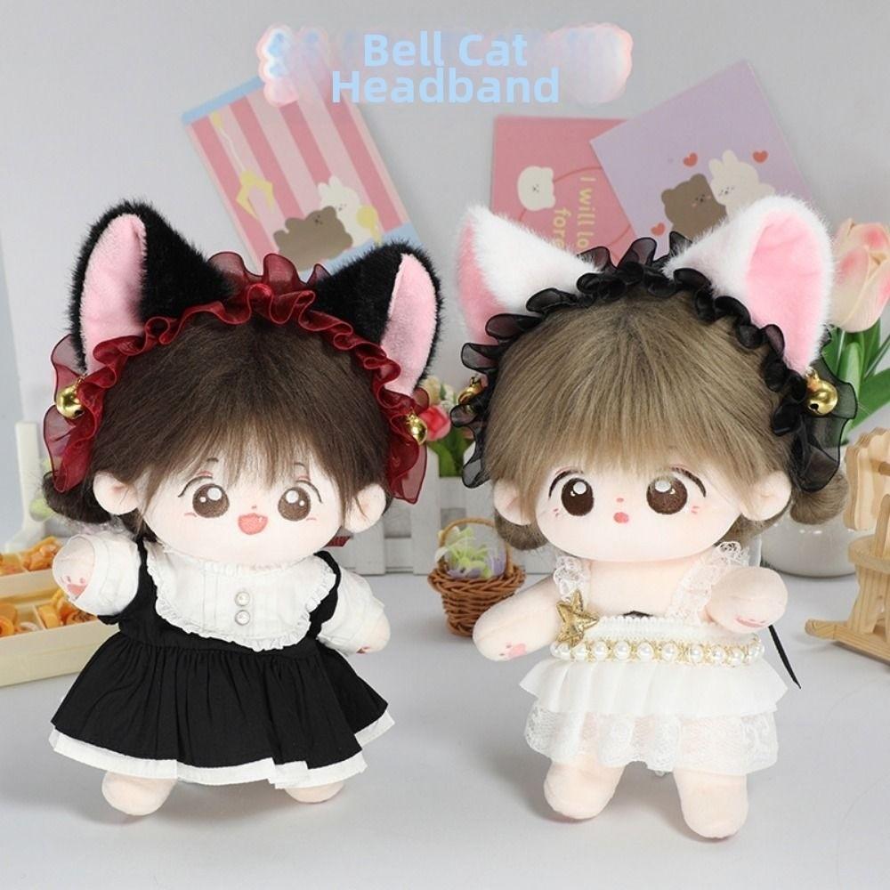 Hairband Cotton doll headwear Maid Style Cat Ears hairband Lolita Doll Gift For Children