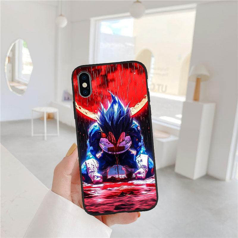 LO39 Dragon Ball Vegeta Soft Shell Phone Case for Redmi Note 13 14 Pro+ Plus A3 A3X 13X 13C 13R 14S 14C 14R