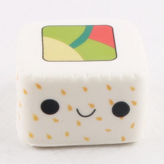 Squishy Cute Sushi Shape Phone Straps Stress Relief Slow Rising Squeeze Toys