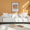 Four Seasons Universal Sanded Fabric Quilted Embroidered Sofa Cushion Modern Simple Solid Color Sofa Cushion Towel.