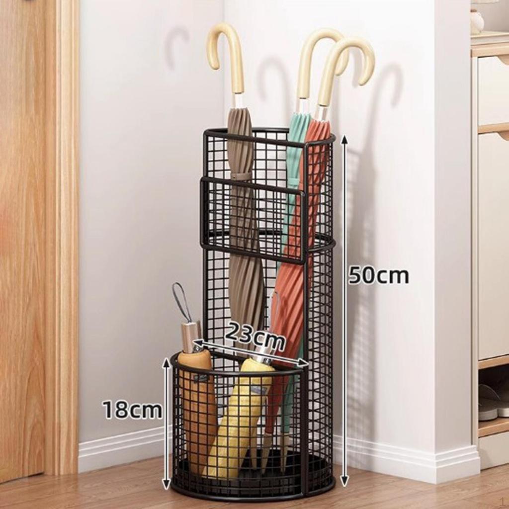 Подставка для зонтов Прочность Железо Практичный Премиум Держатель Стойка Организатор для зонтов для дома