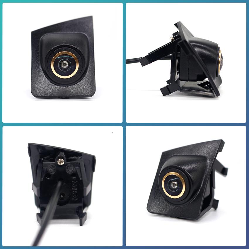 Золотая камера 170° Fisheye PAL Full HD AHD Автомобильная камера с логотипом для BMW 7 серии 2014 года, специальная водонепроницаемая камера ночного видения