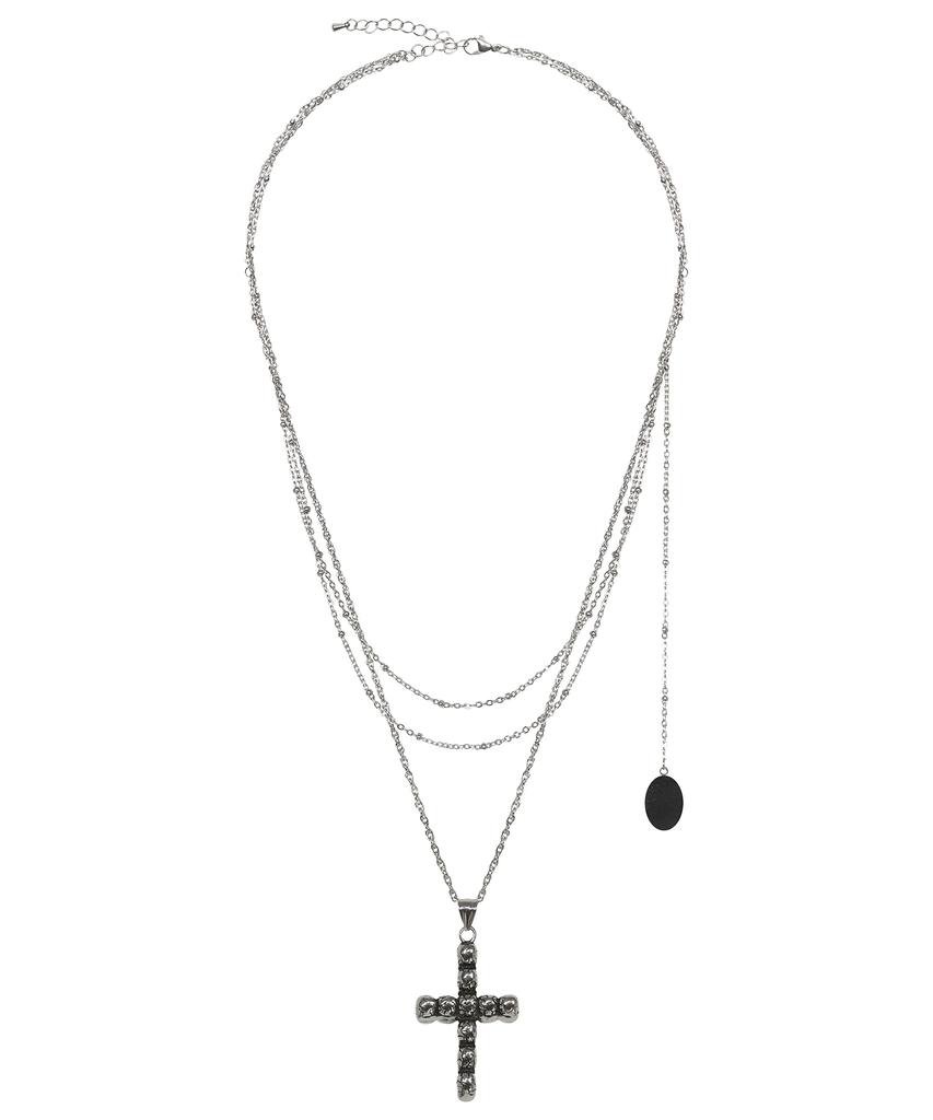 Ожерелье Luvistrue Gt Cross(Серебряный)