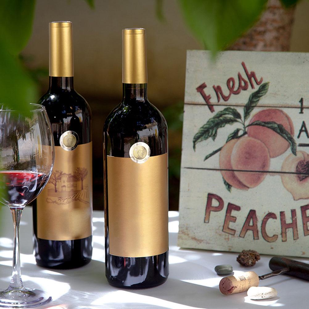 200 шт. Термоусадочные колпачки для бутылок Термоусадочные колпачки Уплотнительные колпачки для бутылок Термоусадочная пленка для бутылок