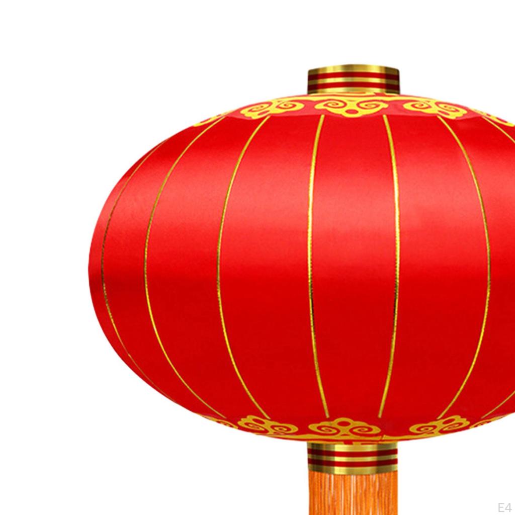 Chinese Year Decorations Lightweight Spring Festival Lantern for Farmhouse Outdoor Party