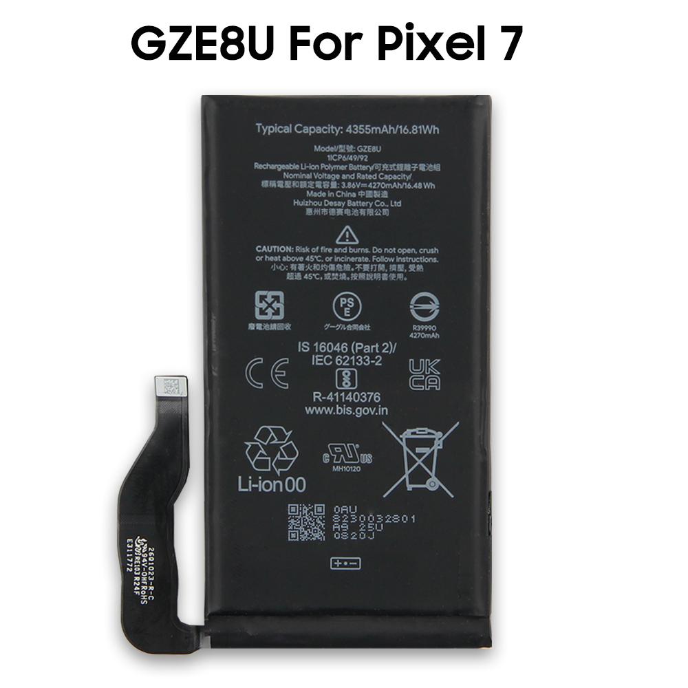 Сменный аккумулятор для телефона GMF5Z для Google Pixel 7 Pro GZE8U для Google Pixel 7 GP5JE для Google Pixel 7A
