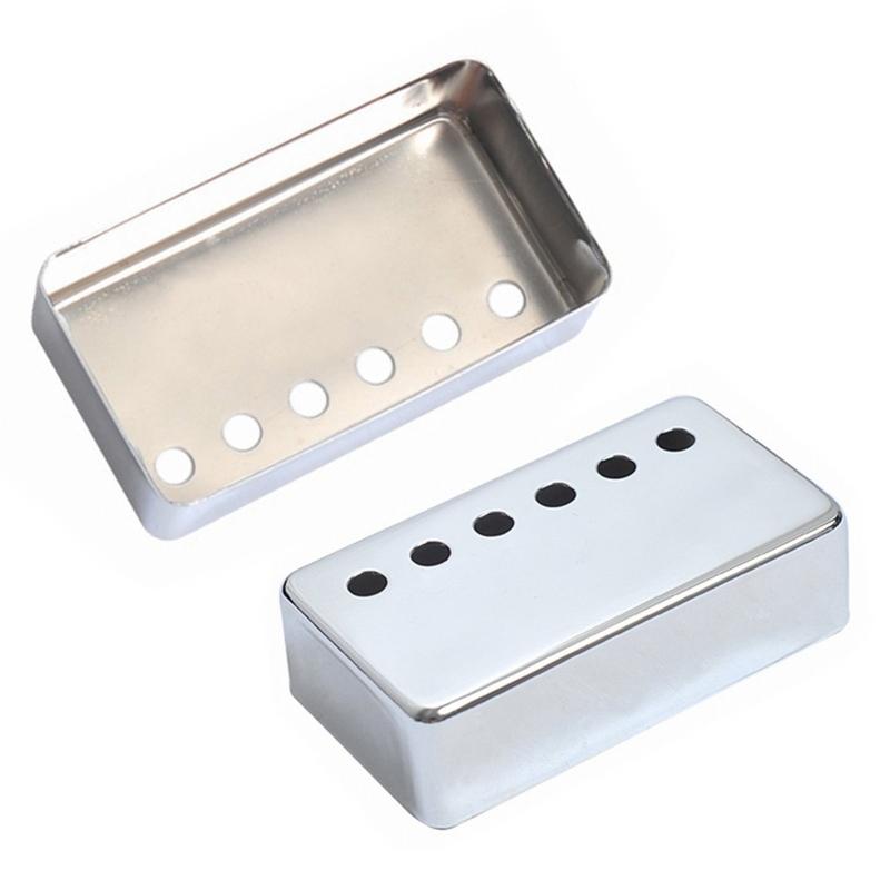 2Pcs Guitar Bass Humbuckers Pickup Covers Set Humbuckers Cover for Neck & Bridge