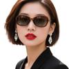 Feisedy TAC Поляризованные Крутые и Украшенные УФ УФ400 Меньшие B1310 Женские Солнцезащитные Очки, Модные, Элегантные, Оправа, Защита, Защита, Лицо, Путешествия,