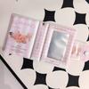 Love Bow Photocard Binder Pink Bear Idol Card Collect Book New Card Album