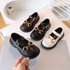 Кожаные туфли Zapatos Niña Girl 2024 года, британские туфли Мэри Джейн, мягкая подошва, туфли принцессы, милые туфли Лолиты, детские туфли, платье для девочек