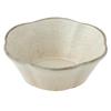 Marui Seito Shigaraki Ware Hechimon Small Bowl, Approx. 12cm Diameter, Flower Ash Glaze, White, MR-3-4048