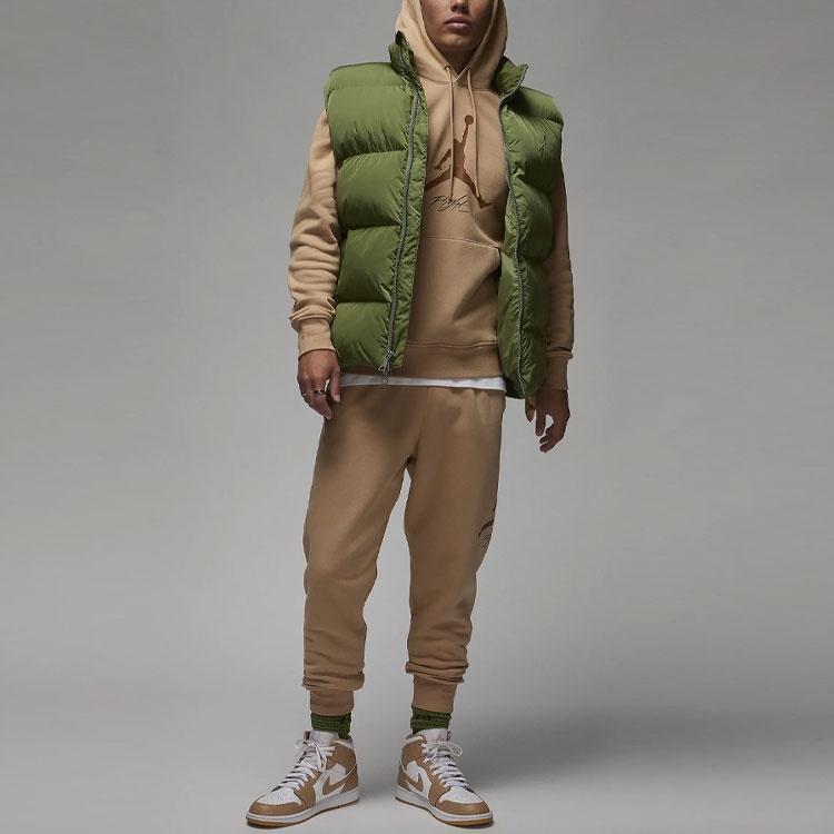 Air Jordan Fleece Hoodie Asia Sizing 'Hemp Light British Tan' Men's FD7546-200