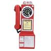 Vintage Wall Mounted Telephone Ornament Innovative Lifelike Wall Telephone Decoration for Coffee