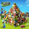 Minecraft Magnetic Minecraft Magnetic Block DIY Magnetic Building Free Educational Birthday Gift Pieces 8 Blocks, Minecraft-Style Toys, Blocks,