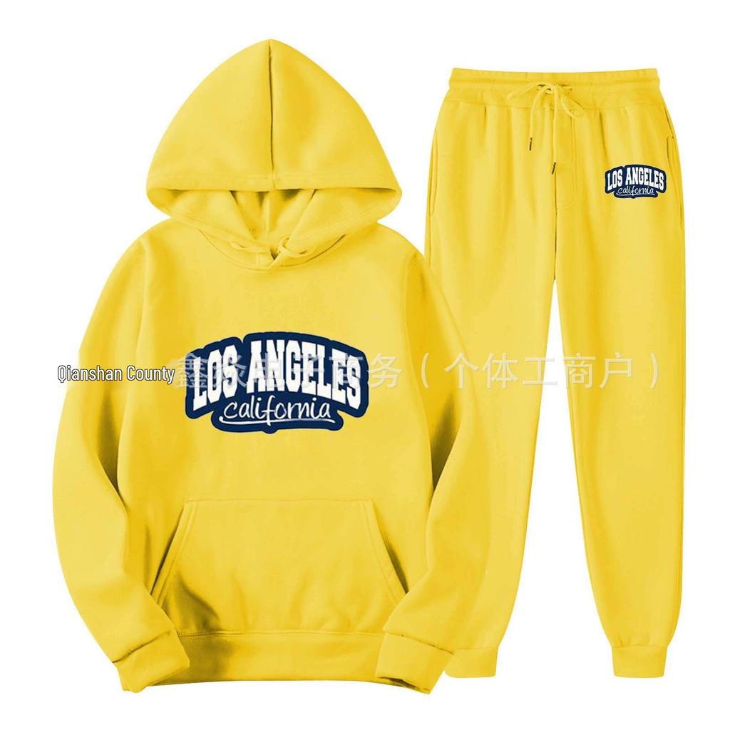 Men's Fashion Fleece Pullover & Sports Hoodie Set