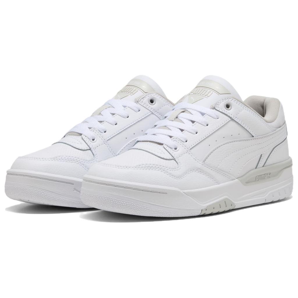 Puma Rebound Ретро Белые Холодный Серый Унисекс Кроссовки 400197-01