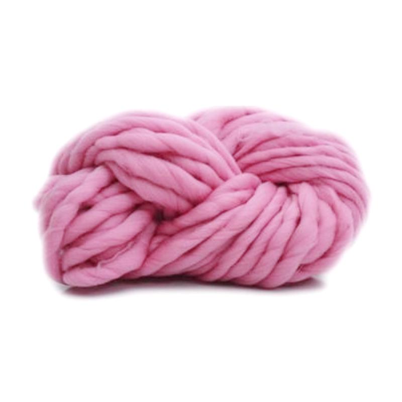 Soft Velvet Thick Chunky Yarn for Hand Knitting DIY Blanket Pet Bed Carpets Throw Pillows Weaving Crochet Thick Wool Yarn