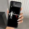 F-Forward Observations Group Жесткий Поликарбонатный Чехол Для Телефона Для Samsung Galaxy Z Flip 7 6 5 4 3 Черный ZFlip7 ZFlip6 Flip5 Flip4 Flip3 5G Pri