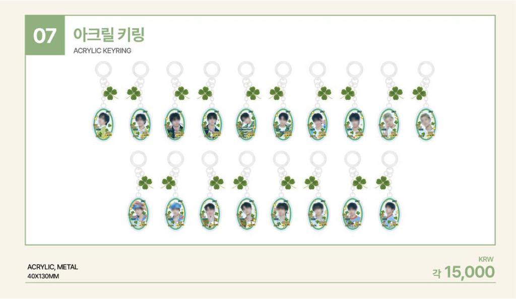 [USED] THE BOYZ Juyeon Acrylic Key Ring Keychain