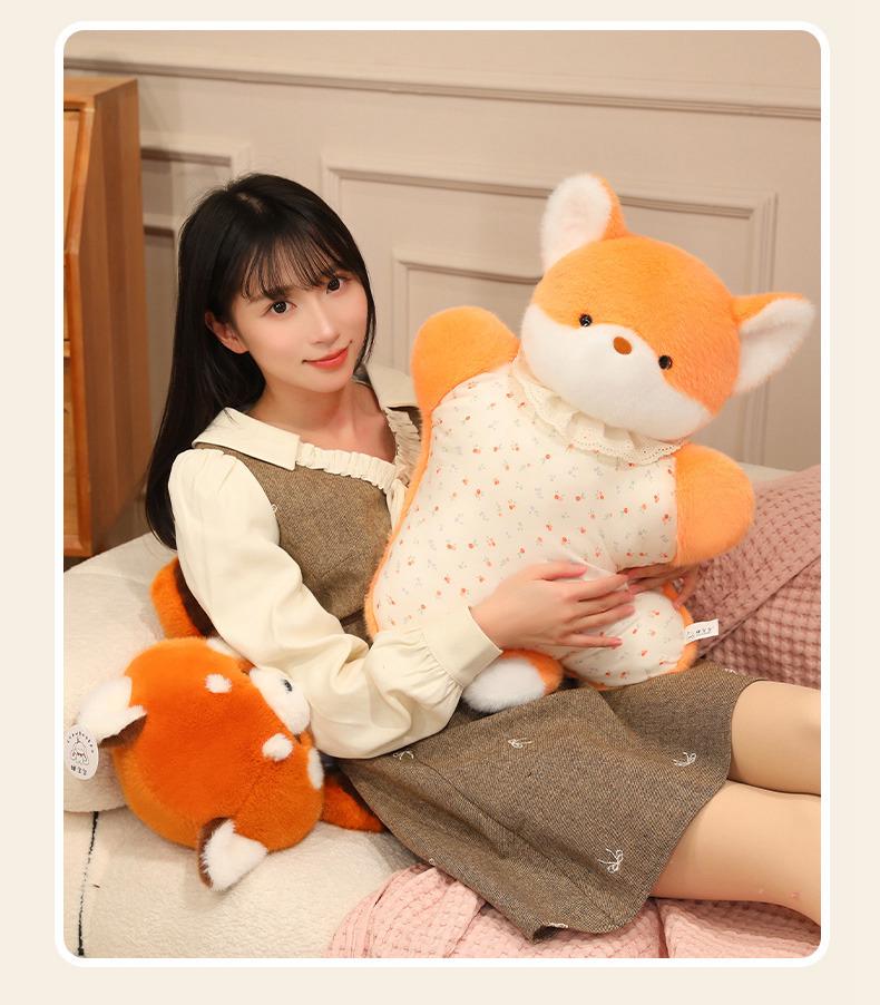 Giant Soothing Animal Plush Hug Pillow - Cute Stress Relief Gift for Girls' Birthdays