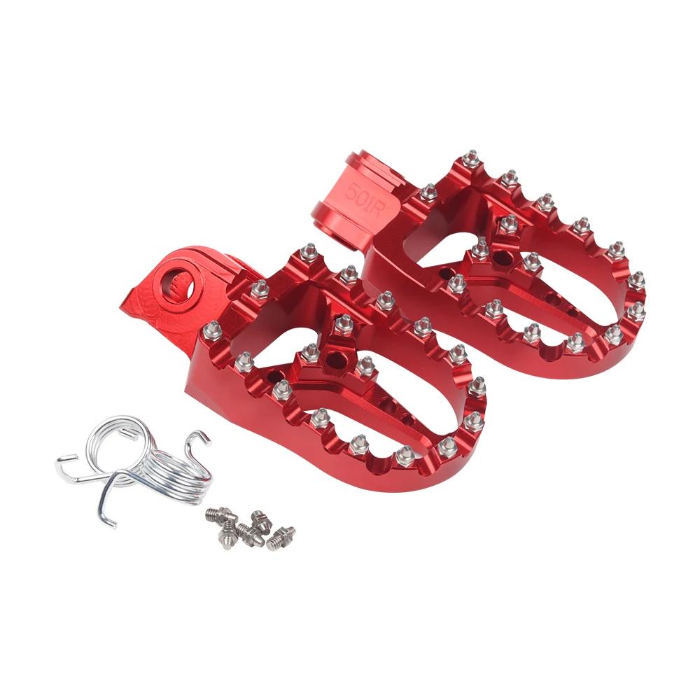 Footrest Footpegs Foot Pegs Rests For GasGas Gas Gas EC 50 125 200 250 300 450 515 EC125 EC200 EC250 EC300 EC450 Accessories