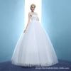 Elegant One-Shoulder High-Waist Floor-Length Wedding Dress Bride Maternity Red White Lace Bridal Gown