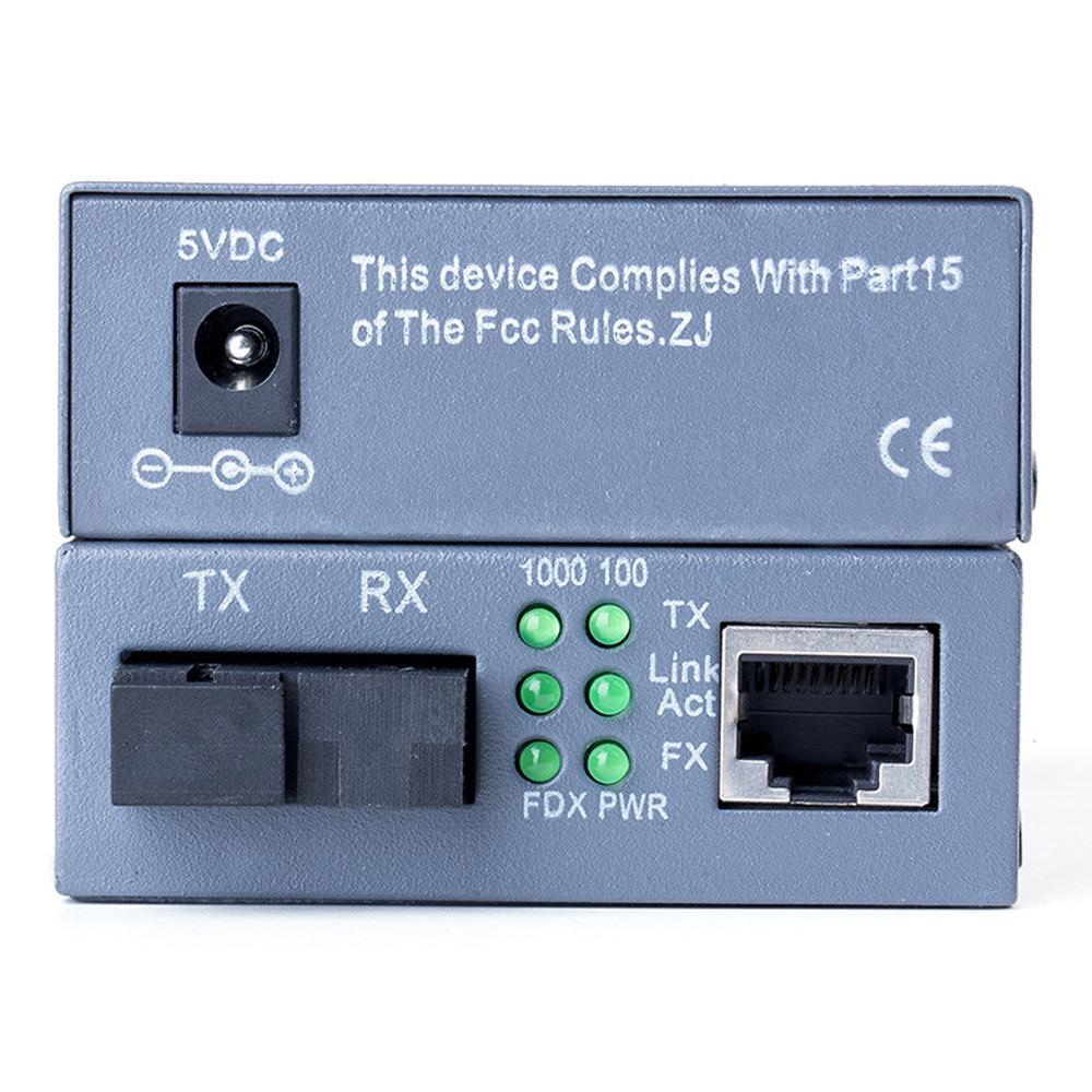 Гигабитный одномодовый одноволоконный оптоволоконный преобразователь, передатчик, приемник, набор портов SC