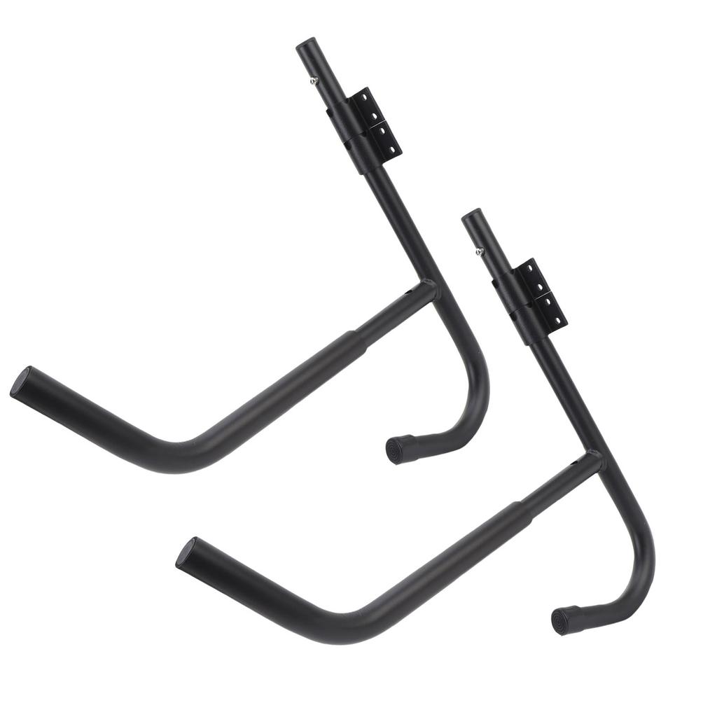 Wall Mount Kayak Storage Rack 90 Degree Rotation Garage Canoe Hanger Hooks for Any Sized Kayaks Canoes Boat Black