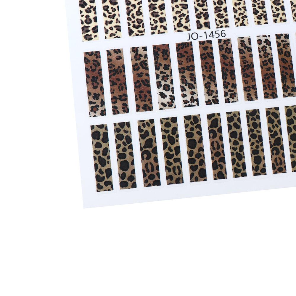 Материалы для ногтей своими руками, украшения для ногтей, самоклеящиеся наклейки, 3D-наклейки для ногтей, леопардовые наклейки для ногтей