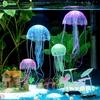 Fluorescent Jellyfish Fish Tank Decoration Authentic Simulation Trumpet Goldfish Decor