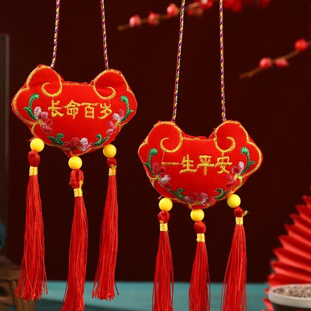 Colorful Rope Dragon Boat Festival Fragrant Bag Chinese Style Mascot Hanging Pendant  for Kids