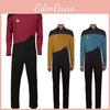 Star Trek The Next Generation Cosplay Costume Authentic Jumpsuit For Comic Con And Halloween