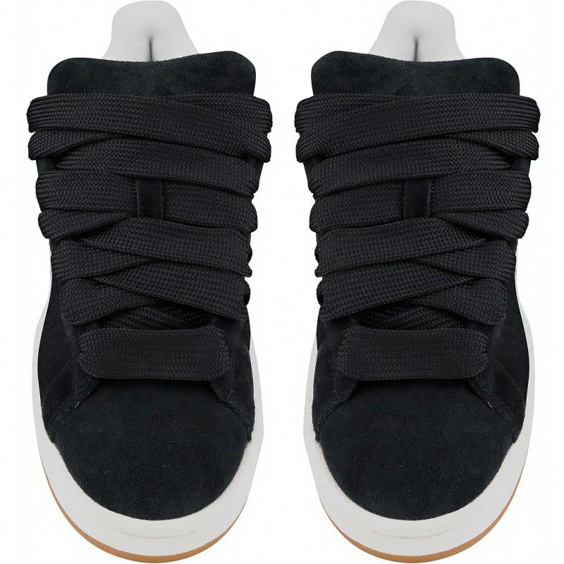 1pair Extra Wide & Thick Flat Shoelaces (120cm/47in), Replacement Shoe Laces for Sports Shoes, Belt, Shoes and Boots Accessories