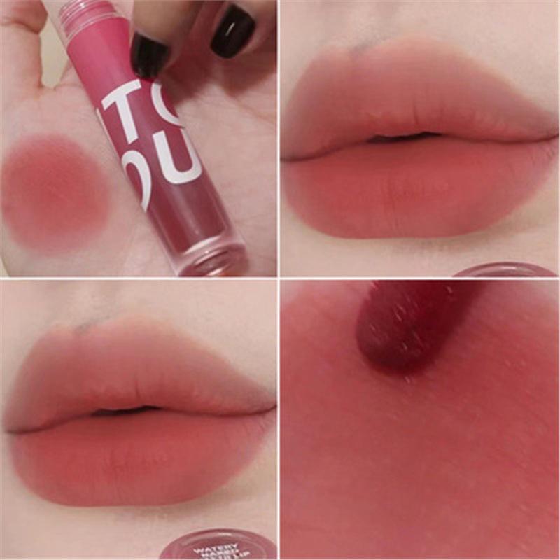 INTOYOU Водный тинт для губ: Стойкий, нелипкий блеск для губ с легким зеркальным финишем.