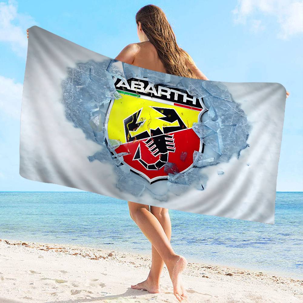 A-Abarth Microfiber Beach Towel Absorbent Quick Dry Soft Yoga Swimming Resort Mountain Climbing Towel