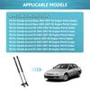 2 шт./комплект Газовые упоры капота для Honda Accord 2003 2004 2005 2006 2007 Аксессуары для амортизаторов автомобиля