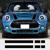 Для Mini Cooper R50 R52 R53 R56 R57 F55 F56 F56 Хэтчбек Авто Стайлинг Полосы на Капот Наклейки на Крышку Двигателя Аксессуары