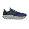 Saucony Ride TR2 GTX trail running shoes waterproof Blue/Gray