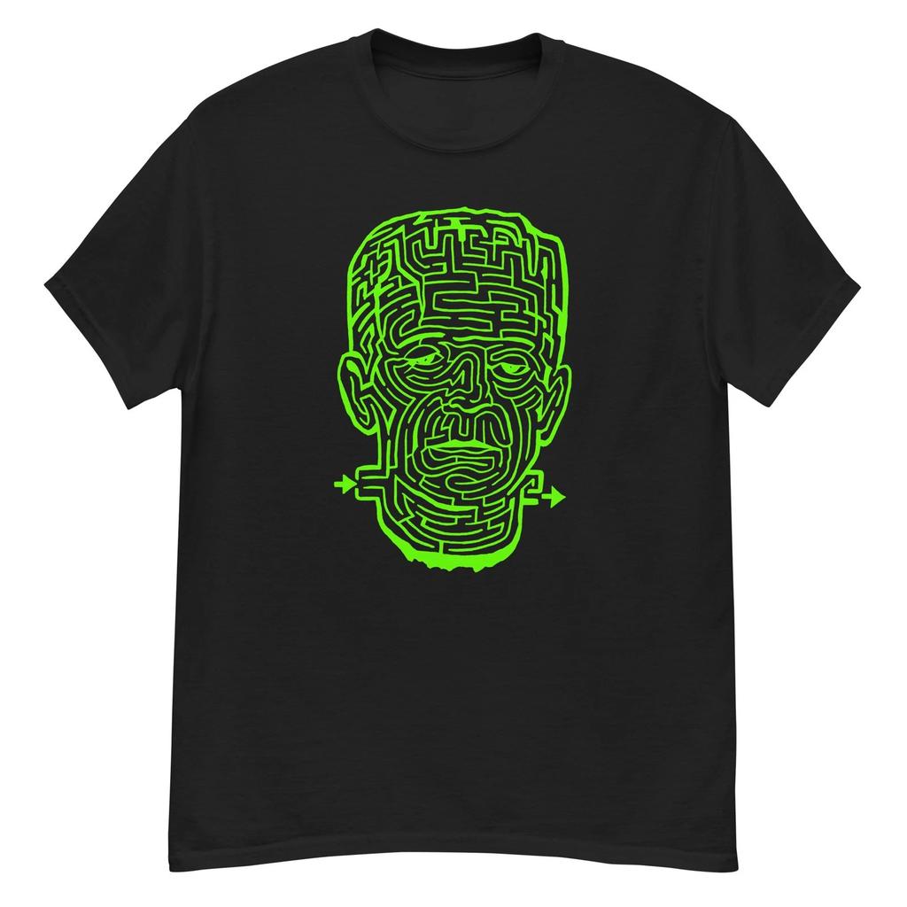 Frankenstein monster maze t-shirt