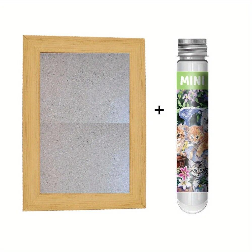 Мини-головоломка Park Cat 150 для пробирок, всемирно известная серия картин, пазл для путешествий, сделай сам, с рамкой для детей, подростков, взрослых YC-M