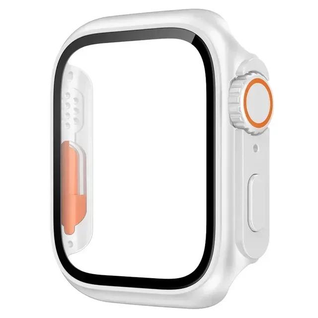 Стекло+Чехол Для Apple Watch 11/10 Чехол 46мм 42мм Ultra 3 2 49мм 44 45мм 41 40мм Защита Экрана Бампер iwatch series 9 8 7 5 SE