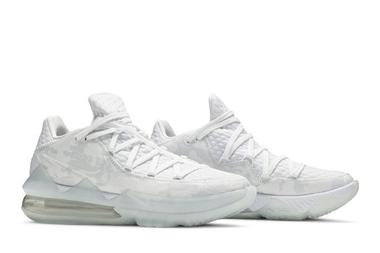 Men's Sneakers Nike LeBron 17 Low EP 'White Camo'