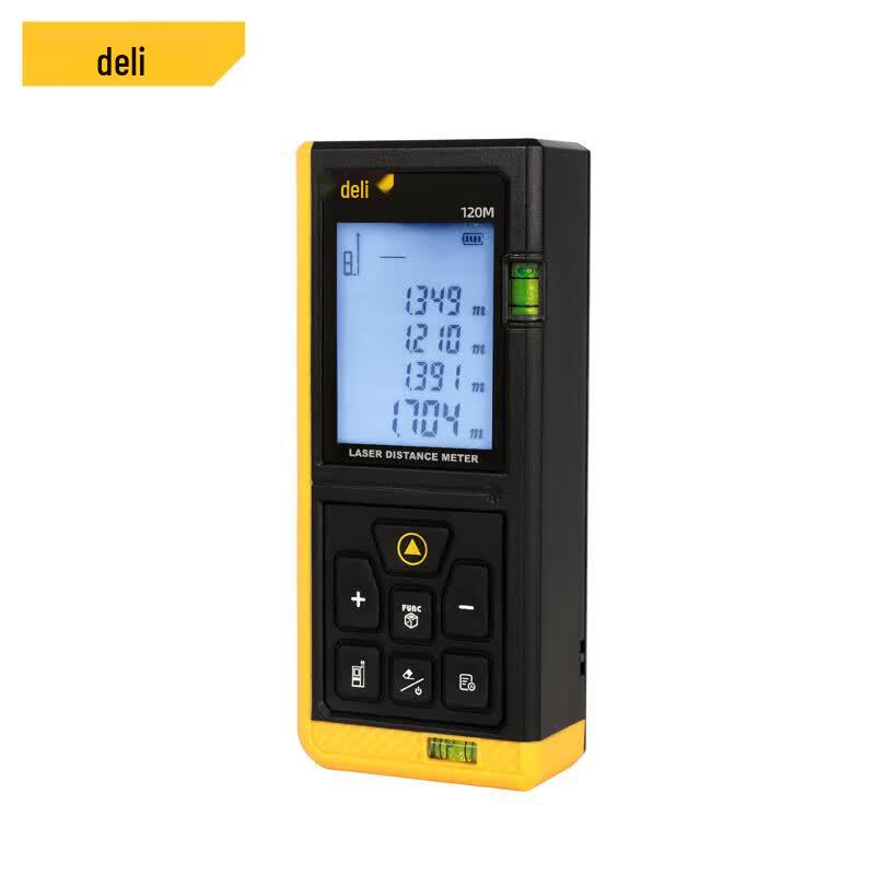 Deli High-Precision Laser Rangefinder 120m
