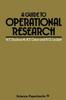 The A Guide To Operational Research Book