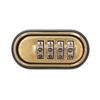 Hardware Accessories Security Code Lock Zinc Alloy Combination Padlock 4-digit Number Password Lock
